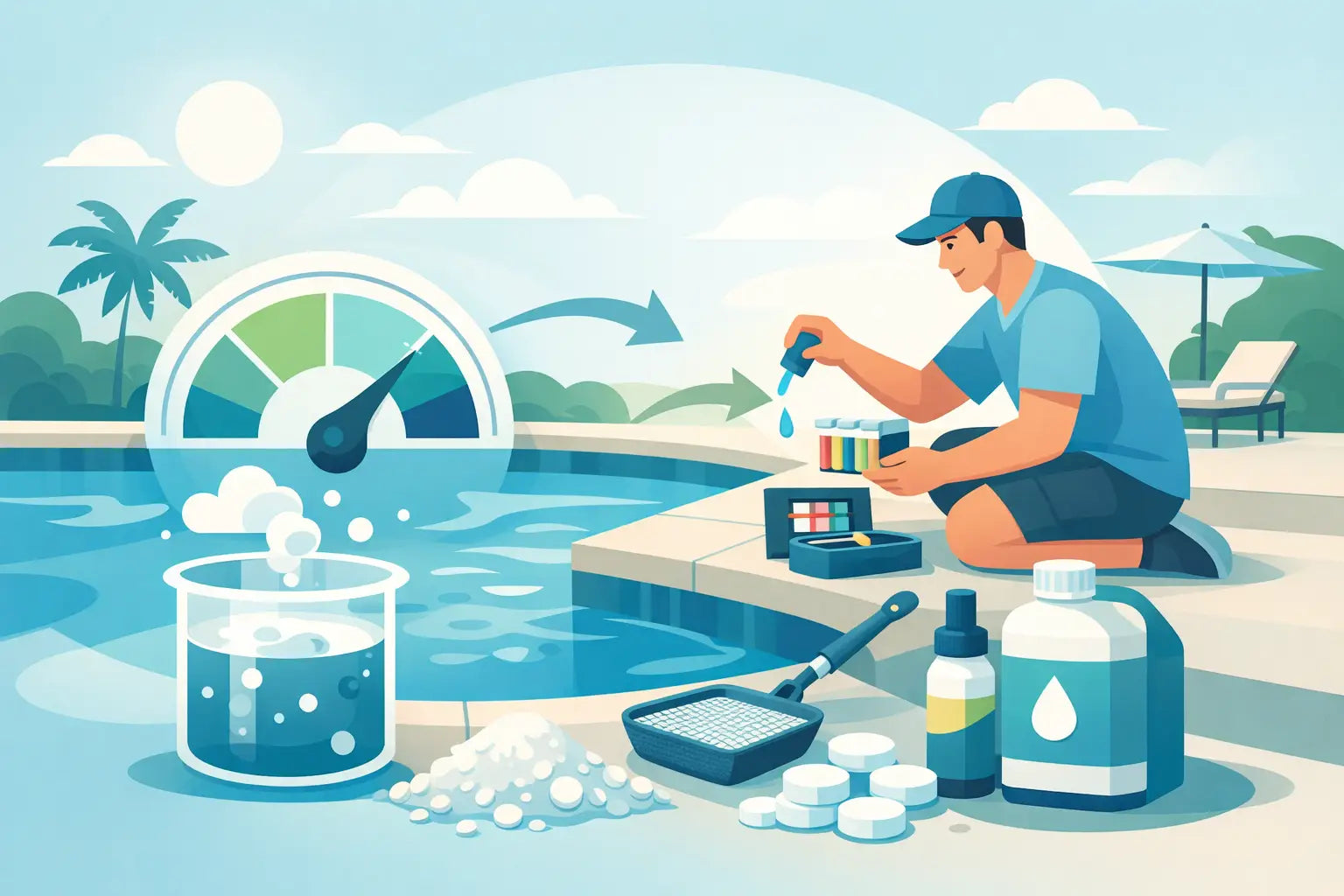 Pool Alkalinity Too High? Fix It Fast – MSP Supply