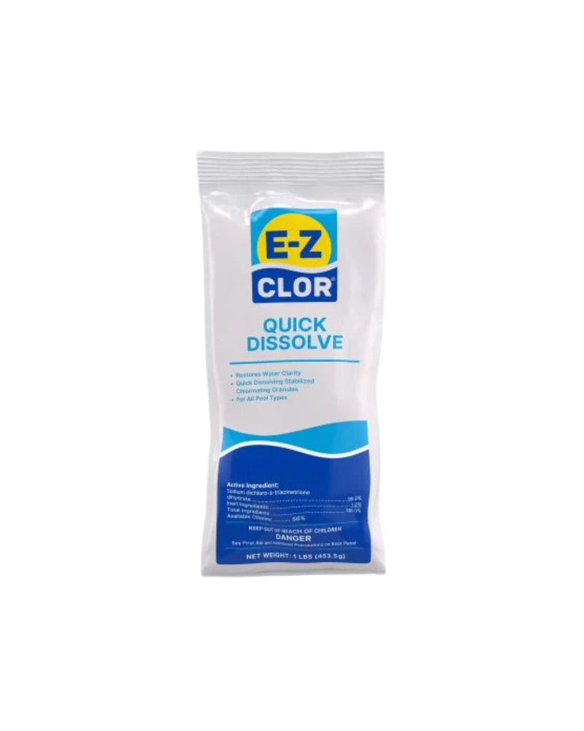 1 lb Quick Dissolve Dichlor Sanitizer Bag E-Z Clor
