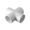 2" PVC SCH40 Cross (SOC x SOC x SOC x SOC) - square crop