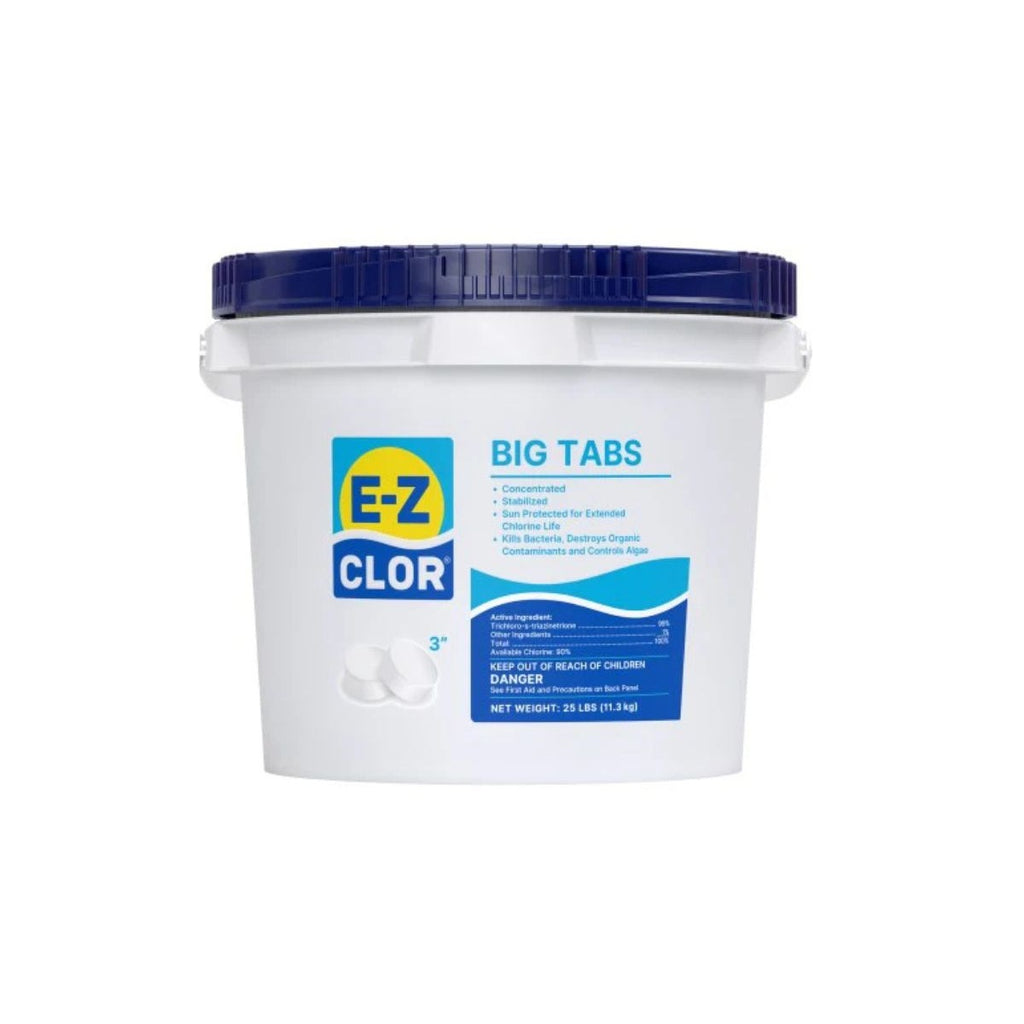 25 lb 3" 8 oz Big Tabs Sanitizer Unwrapped Pail - square crop
