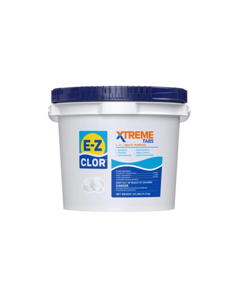 25 lb 3" Xtreme Tabs Wrapped Pail E-Z Clor