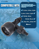 Air Gauge Release Valve Assembly, 0-60 PSI Air Release Compatible with R0357200, and Zodiac Jandy Pool and Spa Filters DEV/DEL Series, CL/CV Series, and JS Series Filters