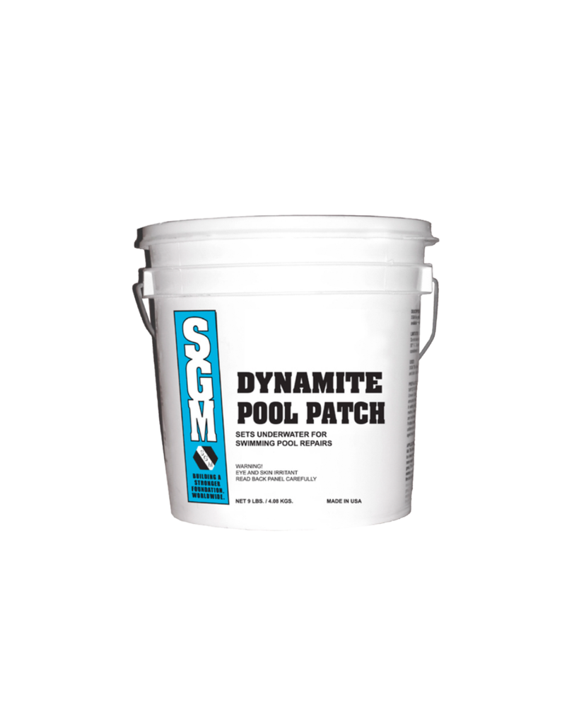 9 lb Dynamite Pool Patch Surface Preparation