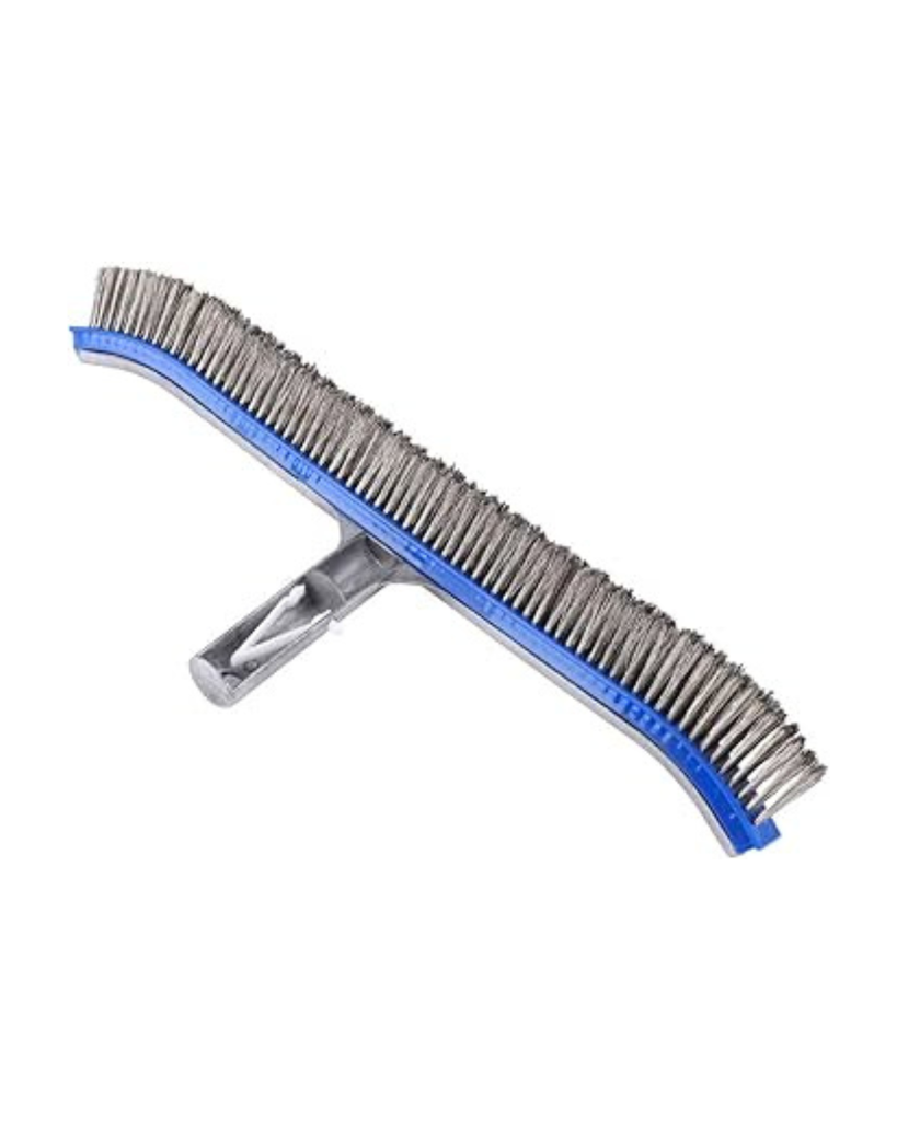 18" Pool Brush, Brush Stainless Steel/Nylon Bristles