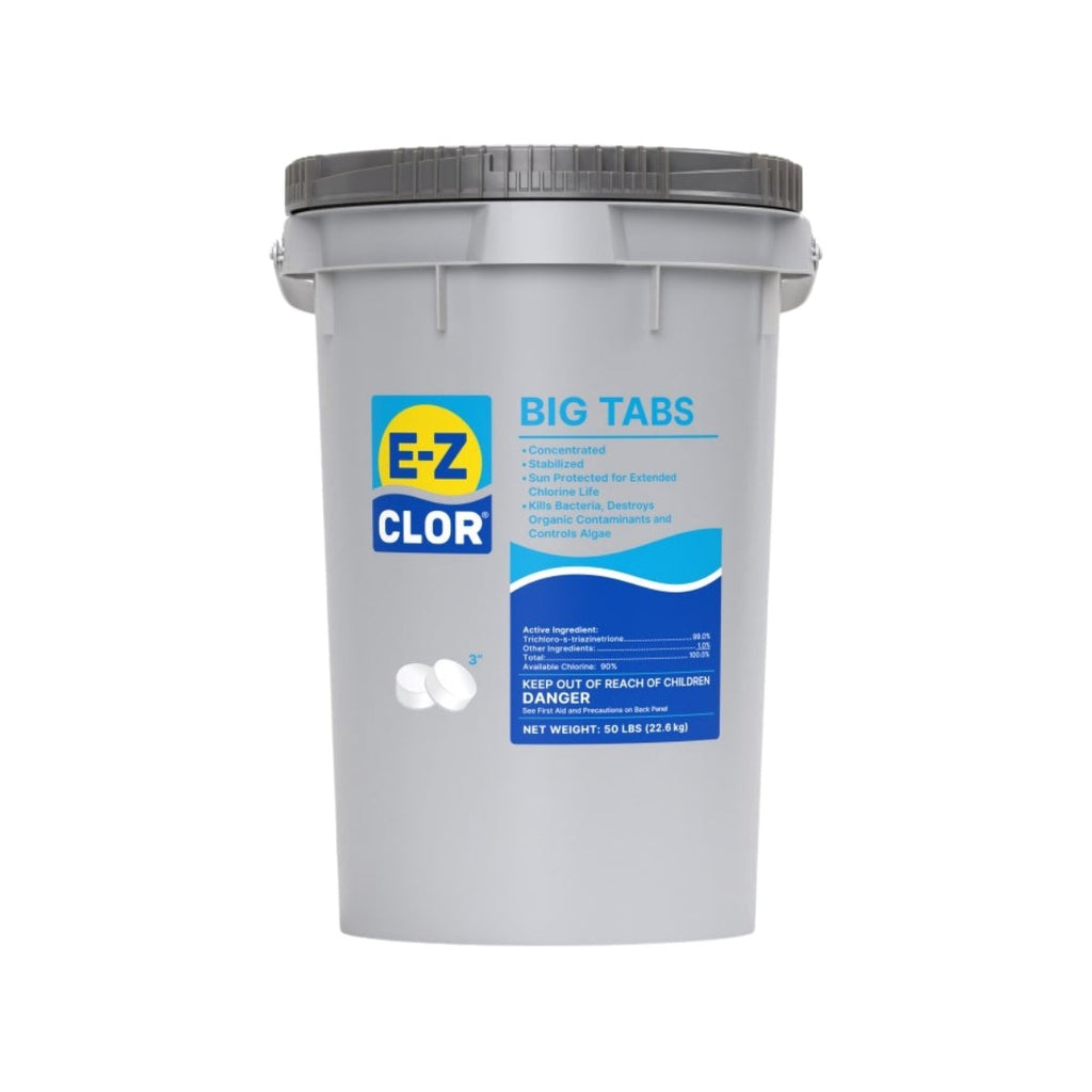 50 lb 3" 8 oz Big Tabs Sanitizer Unwrapped Pail - square crop