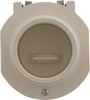 Pentair Water Pool and Spa K12500 Kreepy Krauly Snap-Lock Wall Fitting for Swimming Pool, White