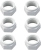 ATIE Pool Cleaner Feed Hose Mender Nut ED15 Replacement for Pentair Kreepy Krauly Legend, Platinum, and Letro Pool Cleaner Feed Hose Mender Nut ED15 (6 Pack)