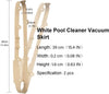 ATIE Pool Cleaner Vacuum Skirt Compatible with Pentair Kreepy krauly Great White GW9500 and Dorado 360151 Pool Cleaner GW9508 Vacuum Skirt (2 Pack)