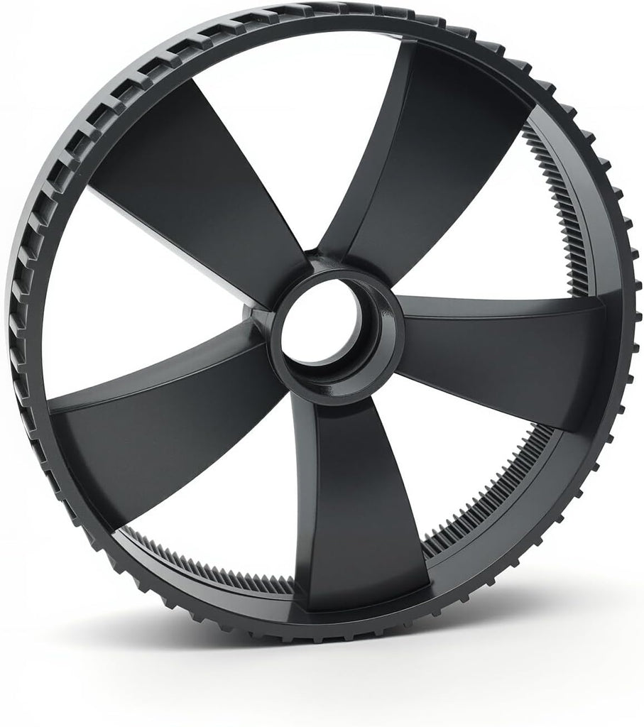 370406Z Wheel Replacement, Wide Wheel Without Bearings, for Pentair Kreepy Krauly Platinum Pool Cleaner, Grey