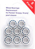 ATIE Pool Cleaner Wheel Bearing EC60 Replacement Compatible with Pentair Kreepy krauly Legend Platinum Letro Pool Cleaners Bearing EC60 (8 Pack)