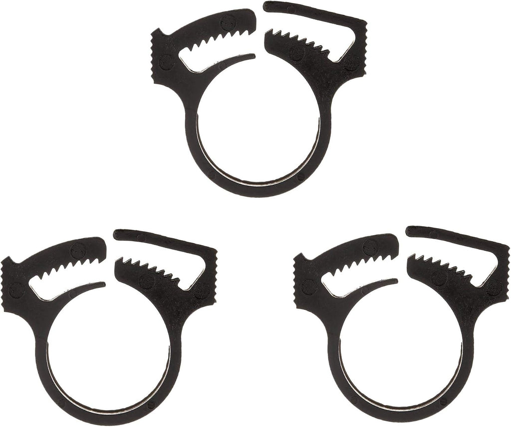 ATIE Black Sweep Hose Clamp B16 and EB15 For Polaris 280 Black Max F5B, 3900 Sport, TR35P, TR36P Pool Cleaner Hose Clamp B15 & Pentair Legend Platinum Letro Pool Cleaner Hose Clamp EB15 (3 Pack)