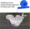 ATIE 280 Pool Cleaner Turbine Bearing C80/EC80 Replacement for Zodiac Polaris 280/180 Models Pool Cleaner Turbine Bearing C-80 and Pentair Kreepy Krauly Legend Platinum Turbine Bearing EC80 (2-Pack)
