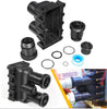 Pool Heater Manifold Assembly Replacement Kit for Pentair Mastertemp 175, 200, 250, 300, 400 & Sta-Rite Max-E-Therm SR200, SR333, SR400, 77707-0205, 77707-0206, 77707-0014, 77707-0015, 77707-0016