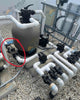 Jandy Purelink salt cell to the left
Jandy sand filter in the middle