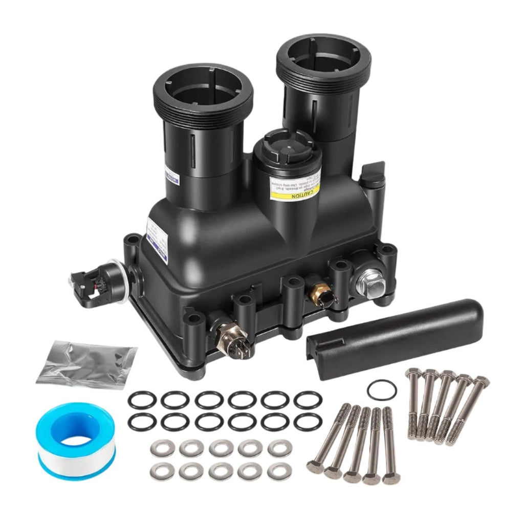 77707-0016 Fit for Manifold Replacement Kit Pool and Spa Heater - Durable and Efficient- Compatible with Mastertemp/Max-E-Therm 400 - Includes All Essential Parts - square crop