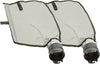 ATIE Pool Cleaner Gray Fine Mesh Bag with Hook and Loop Fastener Enclosure for Pentair Kreepy Krauly Legend, Platinum Pool Cleaner Debris Bags 360009/EU16G with Snaplock - Gray (2 Pack)