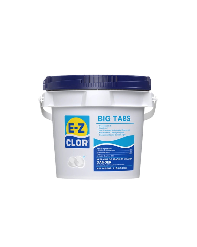 8 lb 3" Big Tabs Sanitizer Unwrapped Pail