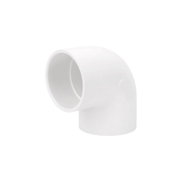 90 Elbow PVC SCH 40 Socket - square crop