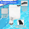 360002/EU16 Automatic Pool Cleaner Debris Bag for Legend Cleaner,Zipper