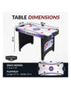 Hathaway Hat Trick 48" Air Hockey Table with LED Scoring
