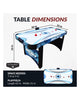 Hathaway Enforcer 66-in Air Hockey Table with LED Scoring