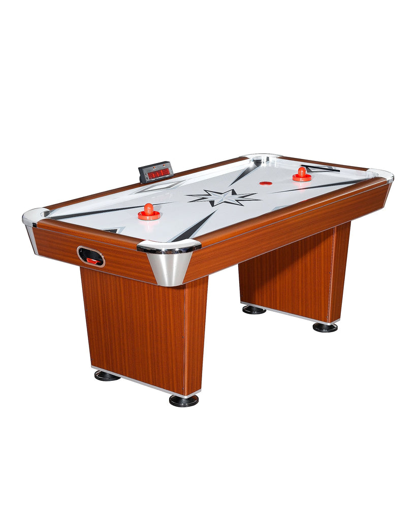 Hathaway Midtown 72-in Air Hockey Table with LED Scoring