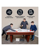 Hathaway Midtown 72-in Air Hockey Table with LED Scoring