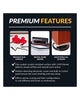 Hathaway Midtown 72-in Air Hockey Table with LED Scoring