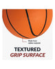 Hathaway 7-in Mini Basketball - Rubber, Orange, Indoor/Outdoor