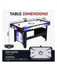 Hathaway Patriot 60-in Air Hockey Table with LED Scoring