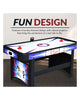 Hathaway Patriot 60-in Air Hockey Table with LED Scoring