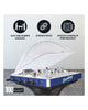 Hathaway Breakaway 41-in Dome Hockey Table with LED Scoring
