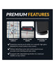 Hathaway Breakaway 41-in Dome Hockey Table with LED Scoring