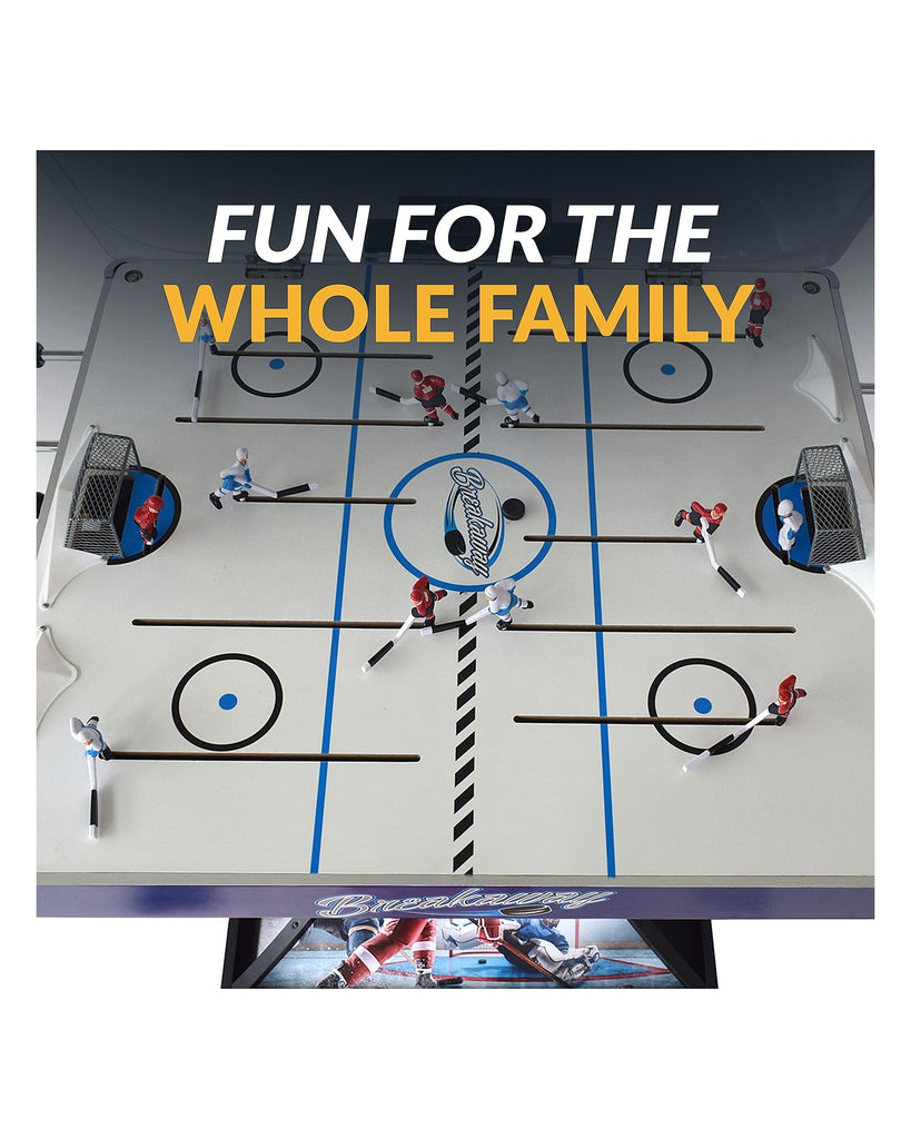 Hathaway Breakaway 41-in Dome Hockey Table with LED Scoring