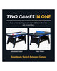 Hathaway Bandit 60-in Air Hockey Table with Tennis Top