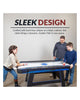 Hathaway Bandit 60-in Air Hockey Table with Tennis Top