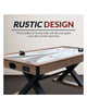 Hathaway Excalibur 72-in Air Hockey Table w/ LED Scoring & Tennis Top