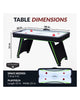 Hathaway Voyager 60-in Air Hockey Table w/ LED Scoring