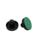 Hathaway Air Hockey Striker & Puck Set - Black and Orange