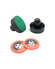 Hathaway Air Hockey Striker & Puck Set - Black and Orange