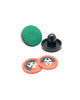 Hathaway Air Hockey Striker & Puck Set - Black and Orange