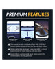 Hathaway Phantom II 90" Air Hockey Table w/ LED Scoring