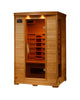 Coronado 2-Person Hemlock Deluxe Ceramic Sauna