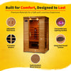 Coronado 2-Person Hemlock Deluxe Ceramic Sauna