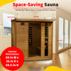 Monticello 4-Person Hemlock Sauna