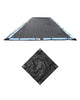 Rectangular Rugged Mesh In Ground Pool Winter Cover