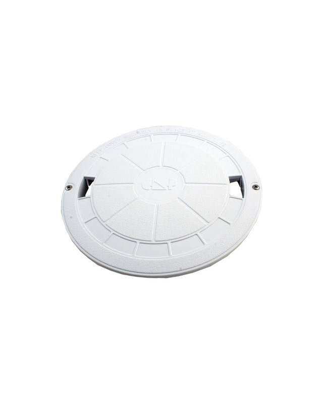 White Round Skimmer Cover and Collar  25544-900-000