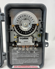 120-277V DPST 40A 24HR Time Switch Plastic Gray Case Enclosure - 1109A-P