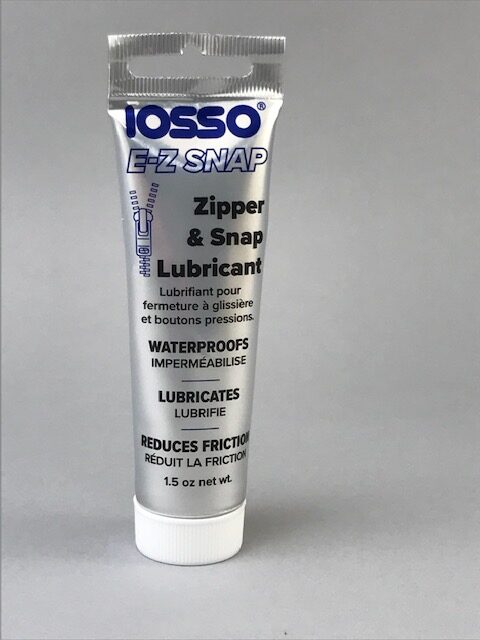 Iosso E-Z Snap Zipper & Snap Lubricant