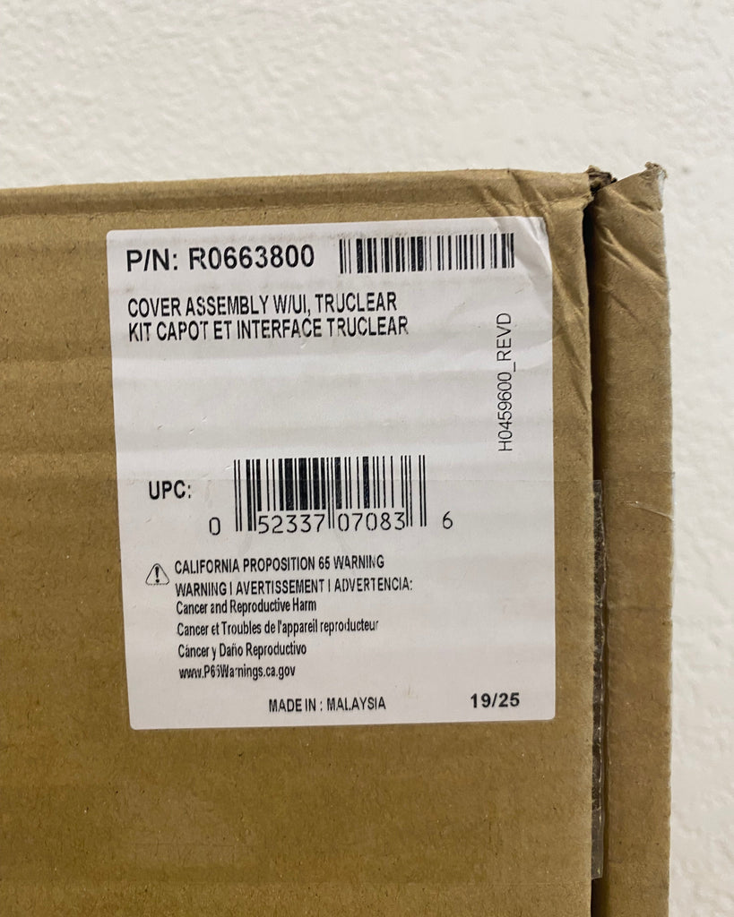 Jandy Truclear Replacement Cover Assembly  R0663800